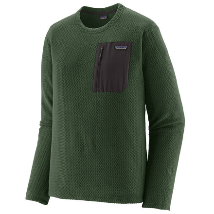 Mit dem Patagonia R1 Air Crew  hast du einen hochfunktionellen Fleecepullover, der dich in den kalten Jahreszeiten perfekt begleitet. 