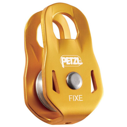 Die Petzl Fixe Seilrolle ist ganz einfach am Seil zu installieren und sehr robust.