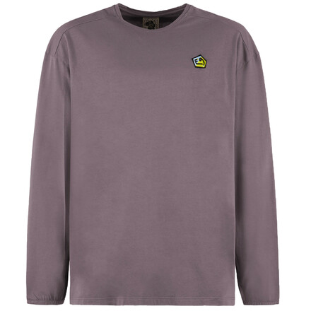 Das E9 NDO Langarmshirt aus 100 % Bio-Baumwolle überzeugt mit cleanem Design, hohem Tragekomfort und nachhaltiger Produktion. Ideal für Klettern, Outdoor und Alltag.