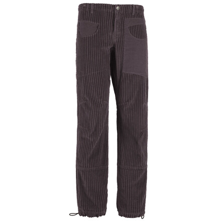 Die E9 Blat 3 VS ist eine bequeme Kletterhose aus sehr robustem und lässigem Cord. Mit den ikonischen Hosentaschen vorne und hinten!