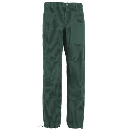 Die E9 Blat 3 VS ist eine bequeme Kletterhose aus sehr robustem und lässigem Cord. Mit den ikonischen Hosentaschen vorne und hinten!