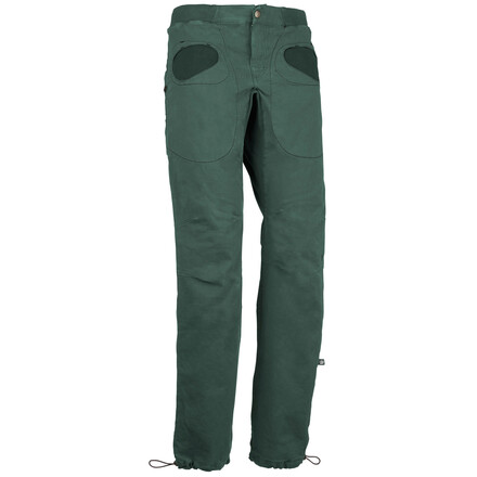 Die E9 Rondo Slim Kletterhose mit schmalem Bein bietet große Bewegungsfreiheit beim Klettern. Im Klettershop online bestellen
