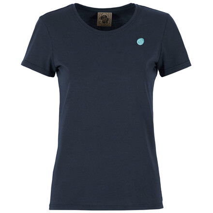 Das bequeme und robuste E9 Women’s Marilyn T-Shirt ist dein zuverlässiger Begleiter für ausgedehnte Kletterrunden und aktive Freizeitgestaltung.