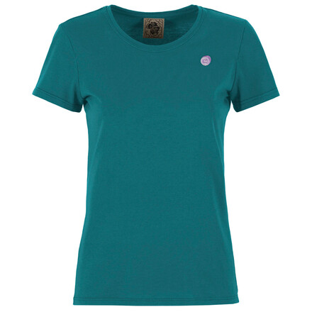 Das bequeme und robuste E9 Women’s Marilyn T-Shirt ist dein zuverlässiger Begleiter für ausgedehnte Kletterrunden und aktive Freizeitgestaltung.