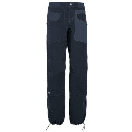 Die Blat 1 VS von E9 ist eine Boulderhose aus weichem Cordstoff, ideal für die kühleren Tage am Fels im Herbst und im Winter