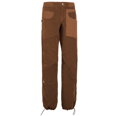 Die Blat 1 VS von E9 ist eine Boulderhose aus weichem Cordstoff, ideal für die kühleren Tage am Fels im Herbst und im Winter