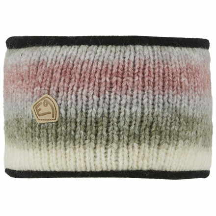 Das Prampi Headband ist ein grobgestricktes Wollstirnband mit Fleece-Innenfutter, das beim Klettern oder Bouldern für Wärme am Kopf sorgt.