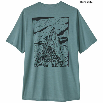 Das Capilene Cool Daily Graphic T-Shirt von Patagonia ist dein Allrounder für den Outdoorspaß bei gutem Wetter und punktet mit hoher Atmungsaktivität