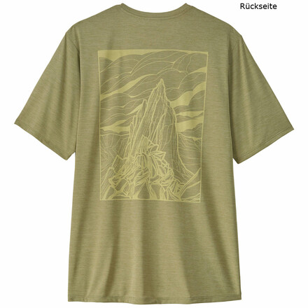 Das Capilene Cool Daily Graphic T-Shirt von Patagonia ist dein Allrounder für den Outdoorspaß bei gutem Wetter und punktet mit hoher Atmungsaktivität
