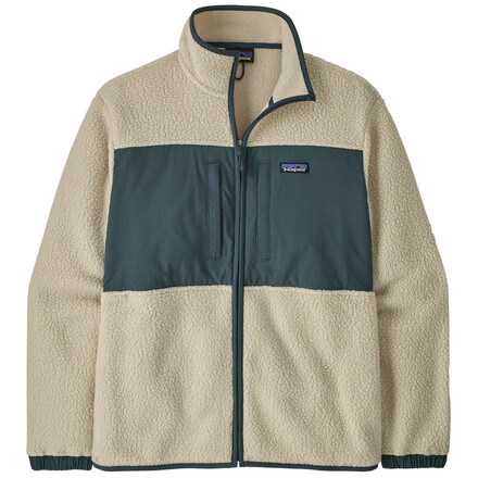 Die Patagonia Retro Pile Patch Jacket ist eine kuschelige und stilvolle Fleecejacke aus doppelseitigem Polartec. Mit Stehkragen und Kontrastelementen.