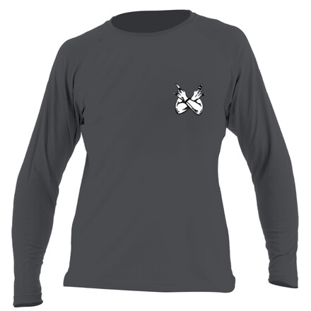  Das Nograd Not Novice Special Longsleeve Shirt aus reiner Bio-Baumwolle ist ein echtes Go-to-Piece mit lässigem Profi-Print auf der linken Brustseite.