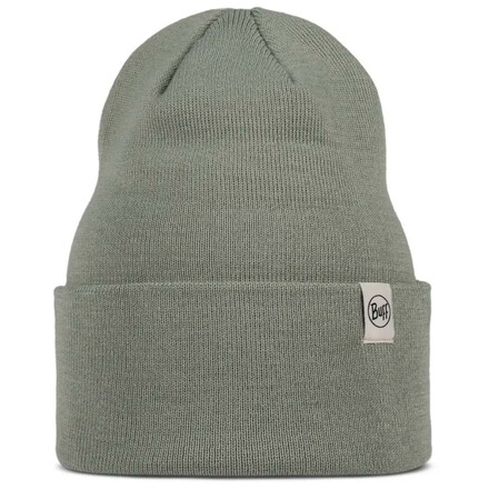 Die Buff Lilon ist eine weiche, zweilagige Strickmütze aus 100 % recyceltem Material mit nahtlosem Design und hohem Tragekomfort.
