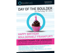 Die Boulderwelt Frankfurt feiert Geburtstag