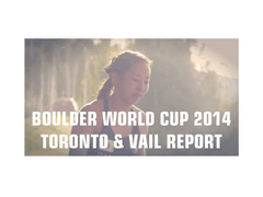 2. Boulderweltcup Rückblick-Video von Udo Neumann