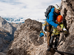 Klettersteig - Ausrüstung und Sicherheit auf der Via Ferrata