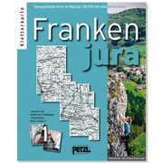 Panico Alpinverlag Kletterkarte Frankenjura