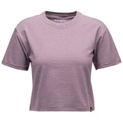 Black Diamond Women's BD Stripe Crop Short Sleeve Tee T-Shirt
